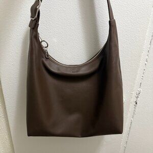 Brown Large Baggu Recycled Shoulder Bag